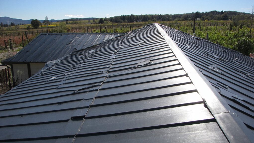 energy efficient impact resistant roofing