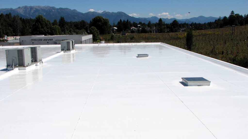 energy efficient reflective roofing