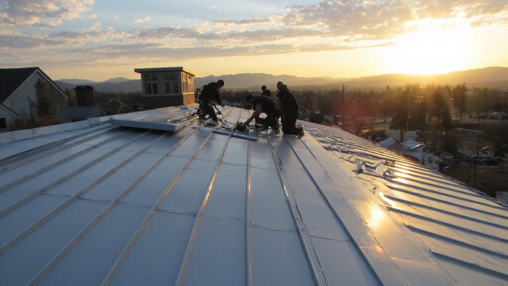 expert metal roof installation