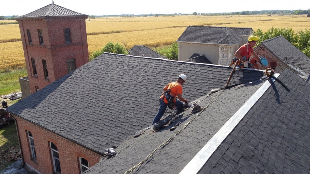 historic roofing for preservation