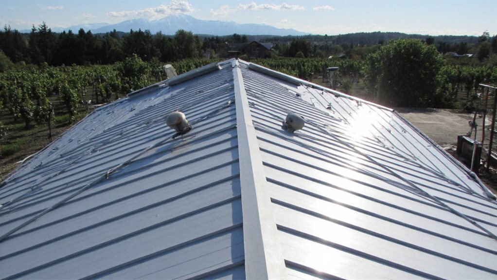 metal roofing services offered