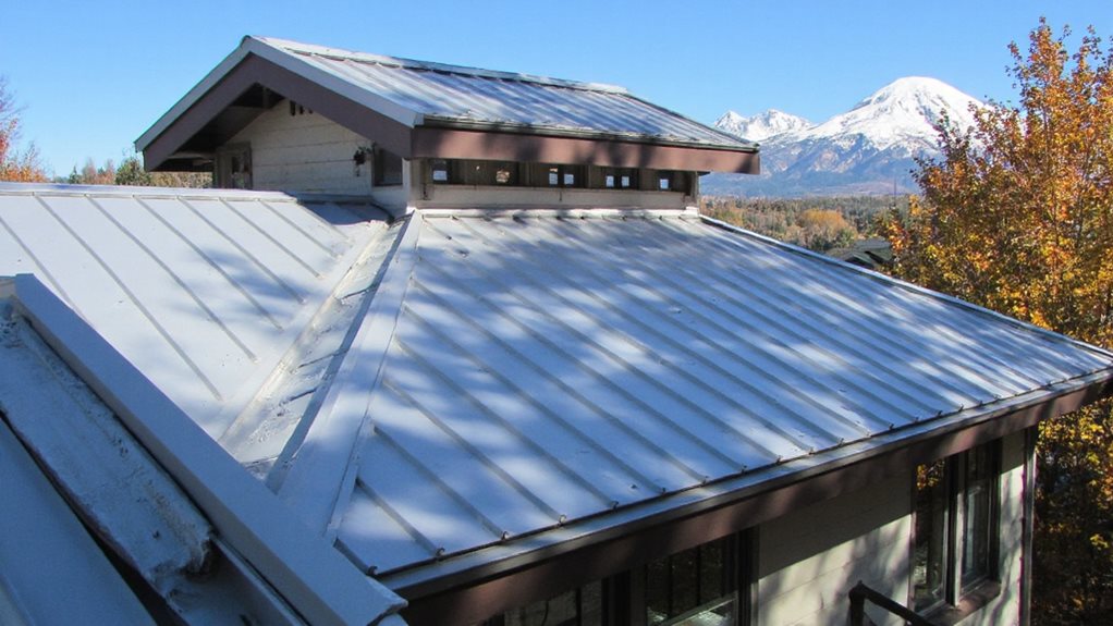precision metal roof installation