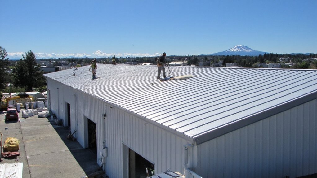professional sustainable roof installation