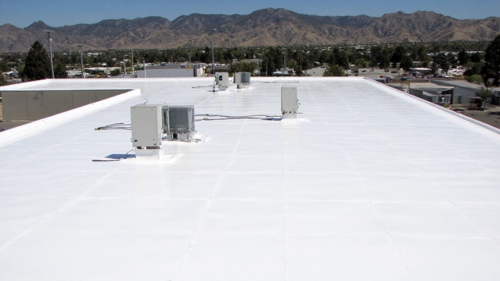 reflective energy efficient roofing