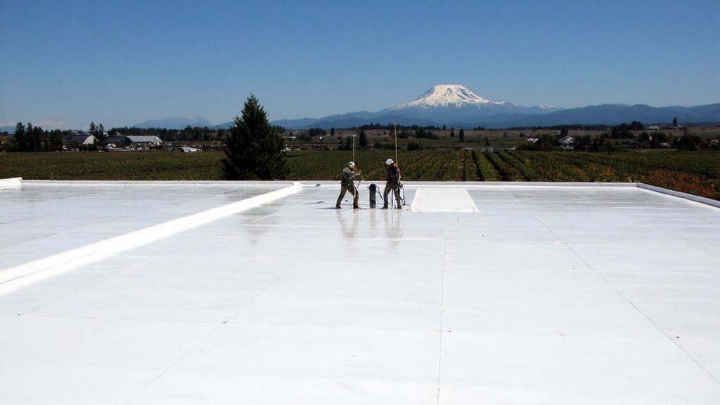 reliable commercial roof installation