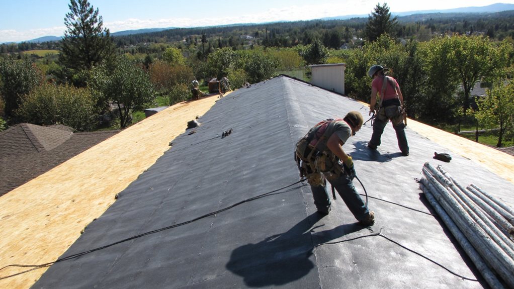 roof protection and sealing