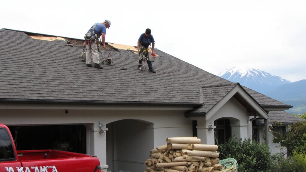 thorough roof inspection process
