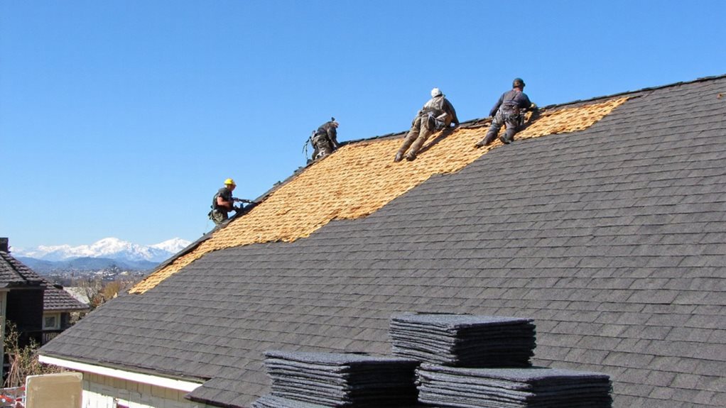 thorough roof inspection process