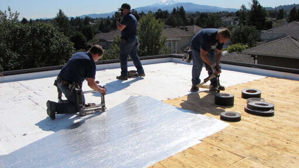 weatherproofing and roofing underlayment