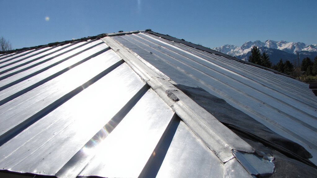 weatherproofing for metal roofs